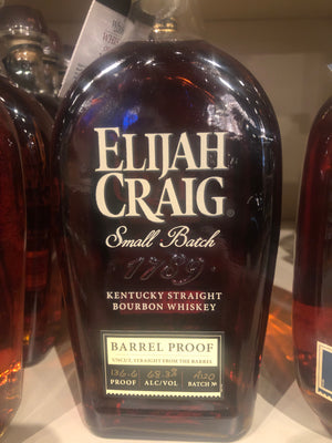 Elijah Craig Barrel Proof Bourbon, 750 ml