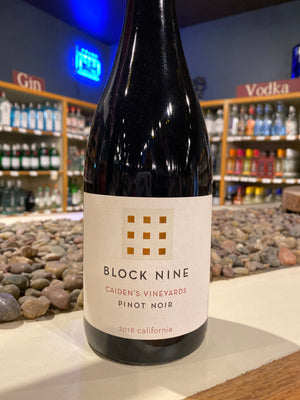 Block Nine, Pinot Noir, California