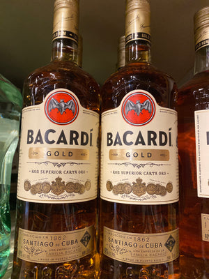 Bacardi Gold Rum, 1 L