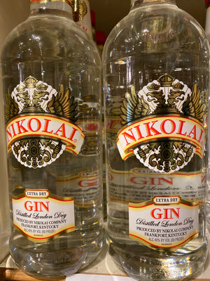 Nikolai Extra Dry Gin, 1 L