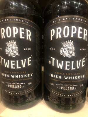 Proper No.Twelve Irish Whiskey, 750 ml