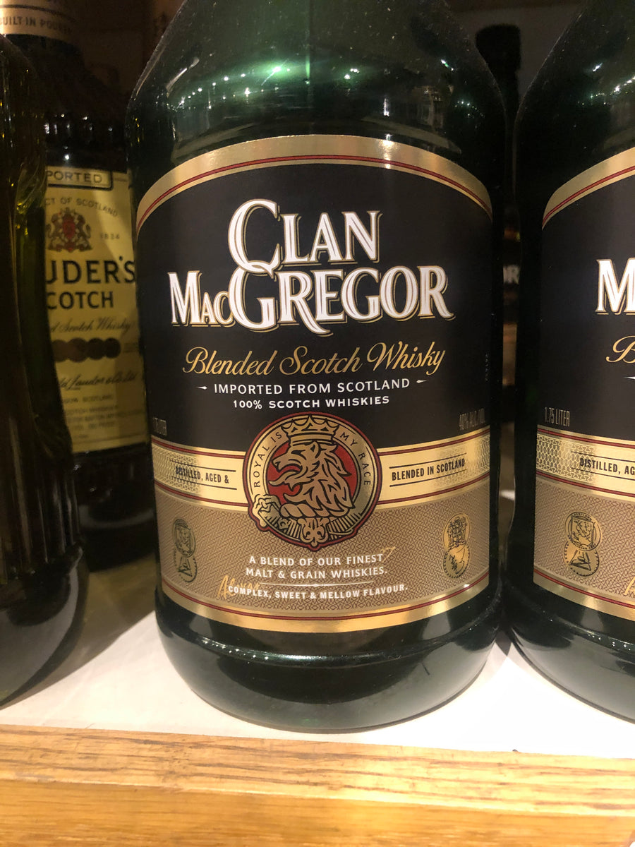 Clan MacGregor Scotch, 1.75 L