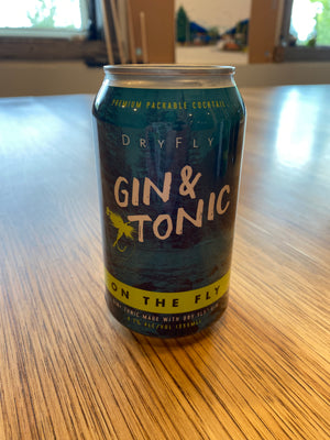 Dry Fly, Gin & Tonic, RTD, 12oz can