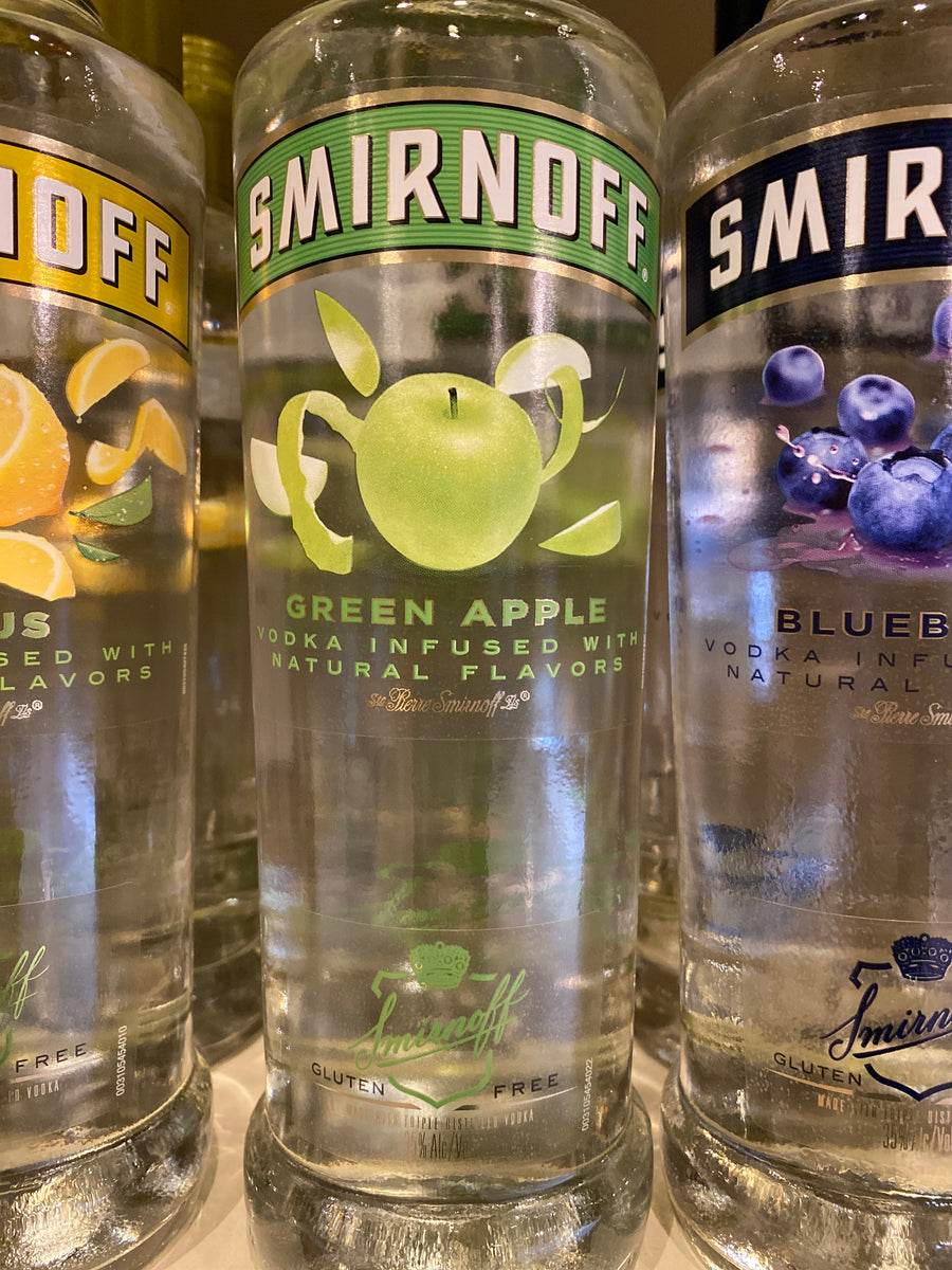 Smirnoff Vodka Green Apple, 750 ml