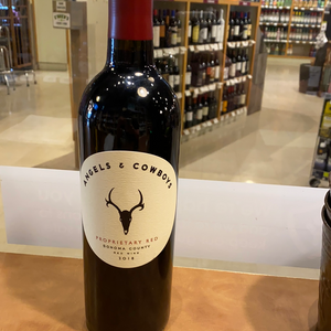 Angels and Cowboys, Red Blend, Sonoma, 2018