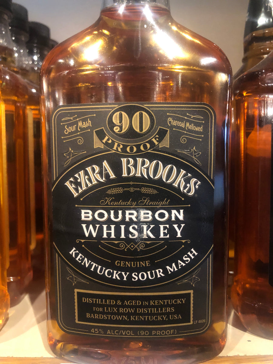 Ezra Brooks Bourbon, 375 ml