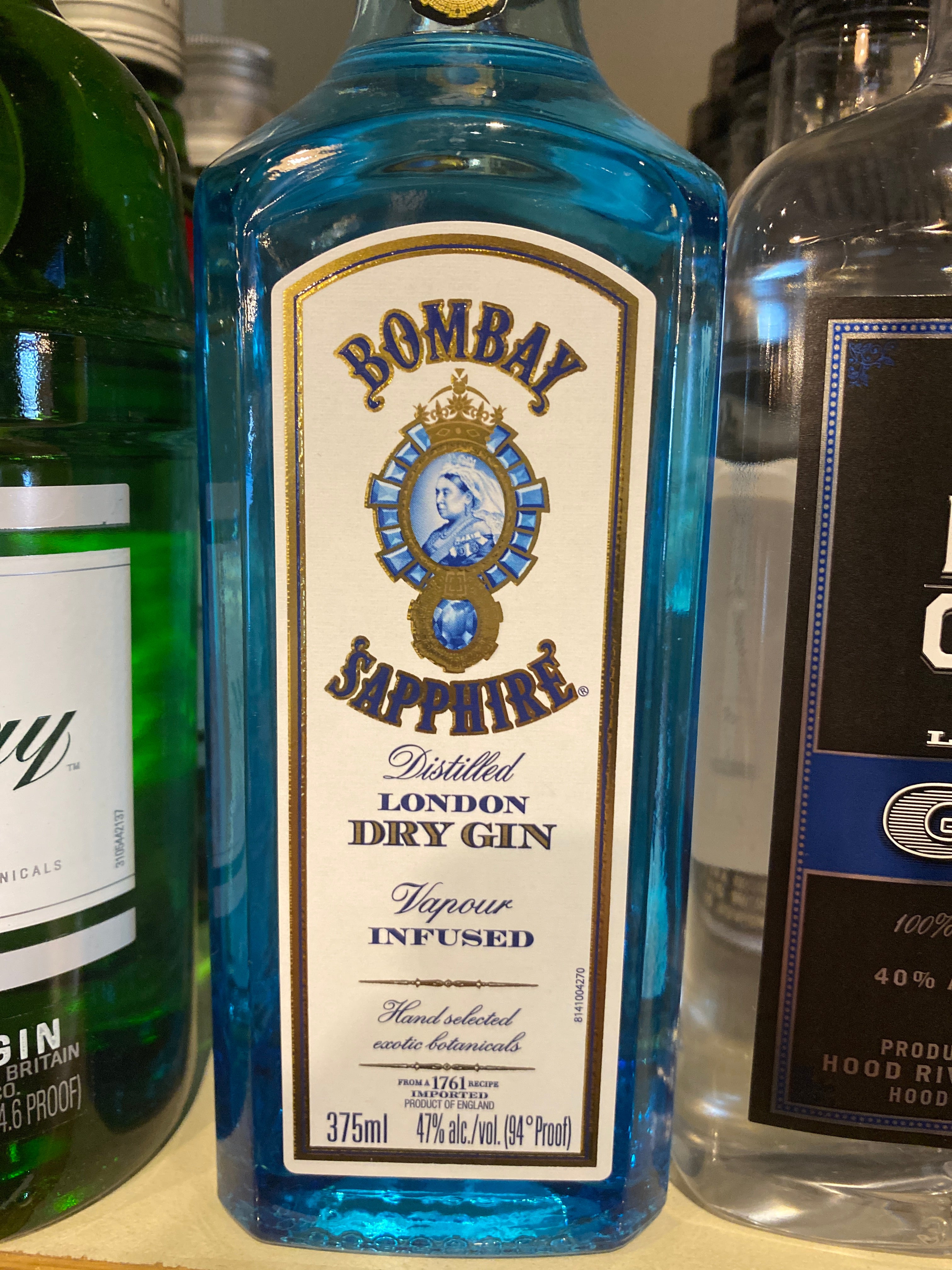 Bombay Sapphire English Dry O\'Brien\'s – 375 Gin, & Liquor Wine ml
