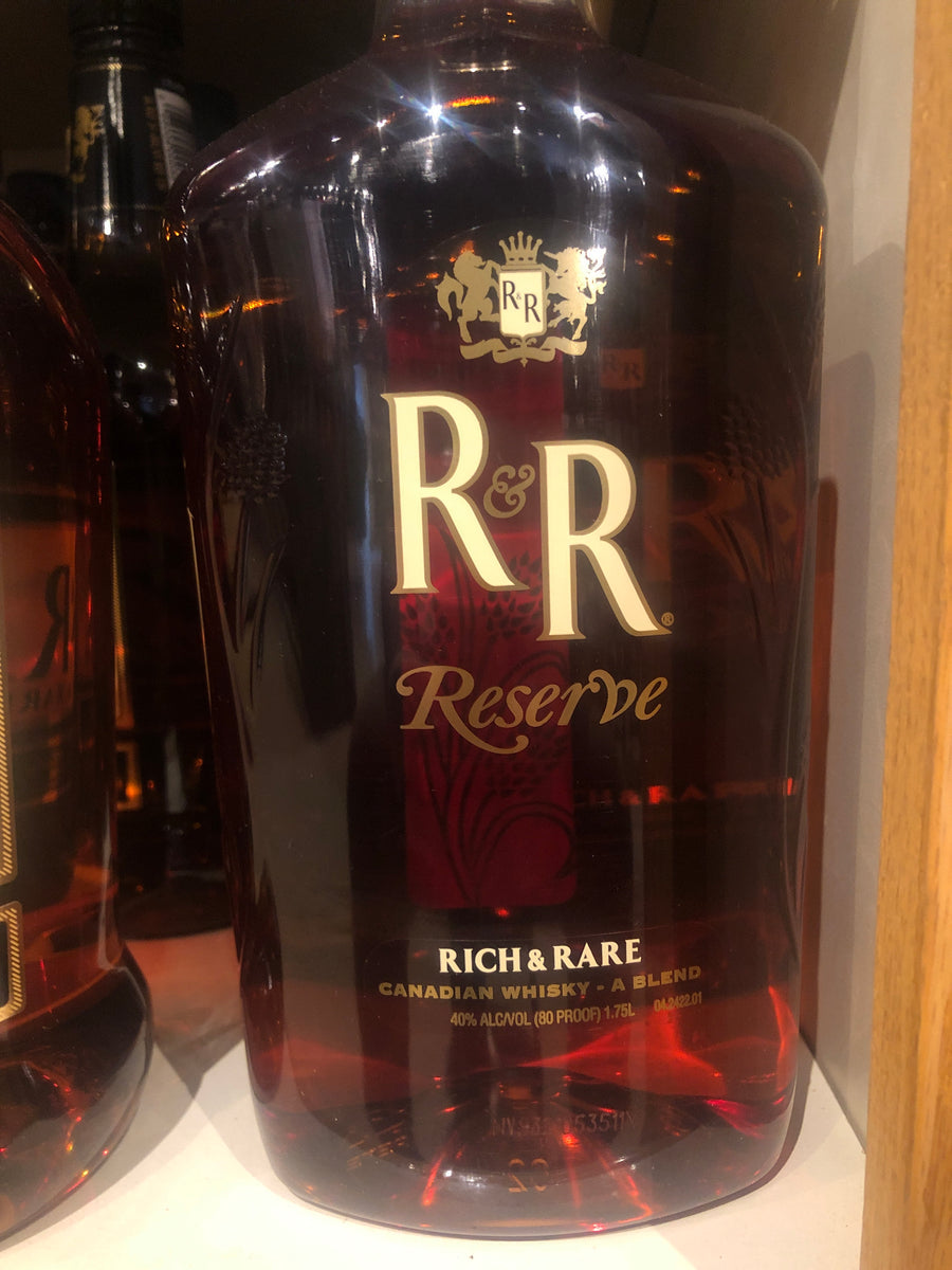 R & R Reserve, Canadian Whisky, 1.75 L