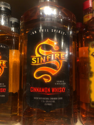 Sinfire Cinnamon Whiskey, 1.75 L