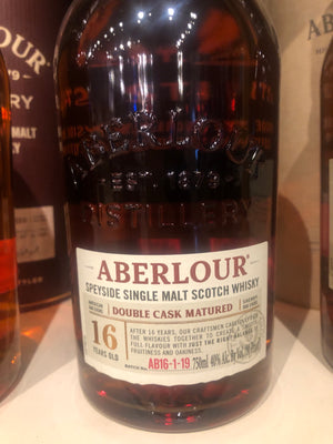 Aberlour 16 yr Scotch, 750 ml