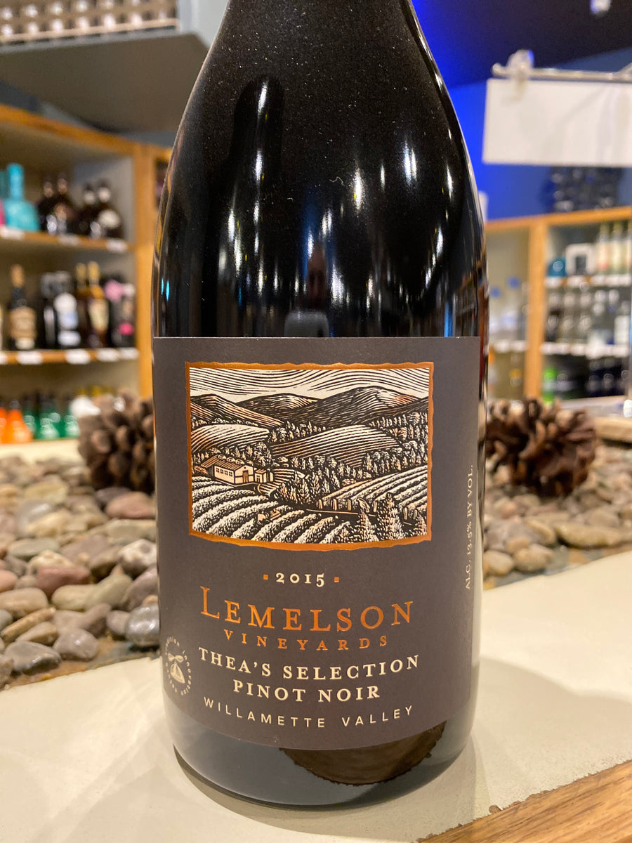 Lemelson, Pinot Noir, Thea's Selection, Willamette Valley, Oregon