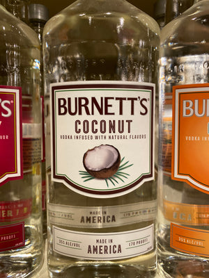 Burnetts Coconut Vodka, 750 ml