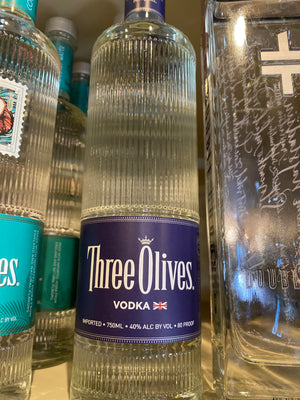 Three Olives Vodka, 750 ml