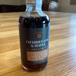Yes, Charred Oak & Maple, Cocktail Mixer, 8oz bottle