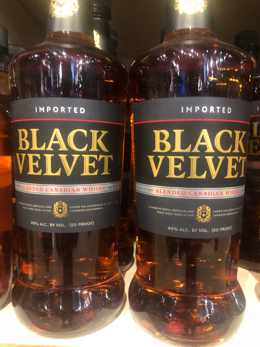 Black Velvet, Canadian Whisky, 1 L