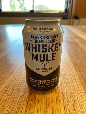Cutwater, Whiskey Mule, Bourbon, RTD, 12oz can