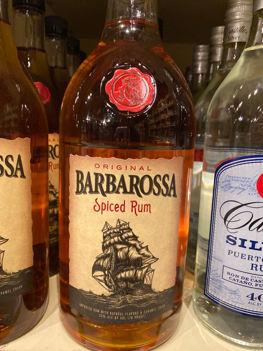 Barbarossa Spiced Rum, 1.75 L