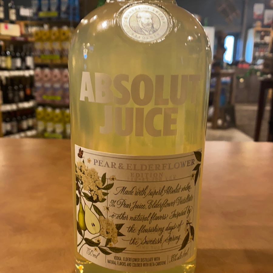 Absolut Juice, Pear and ElderFlower Edition, 750ml