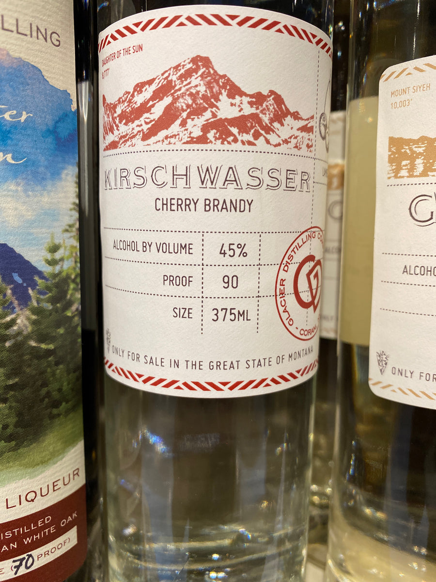 Glacier Distilling Kirshwasser, 375 ml