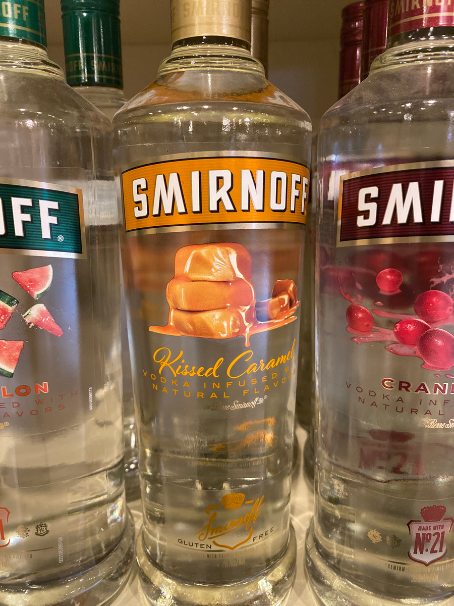 Smirnoff Vodka Kissed Carmel, 750 ml