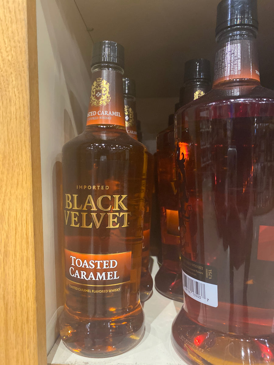 Black Velvet, Toasted Caramel, Canadian Whisky, 750 ml