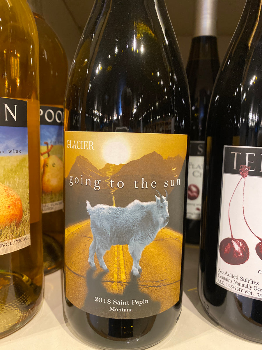 Going To The Sun, Pinot Gris, Made in Montana