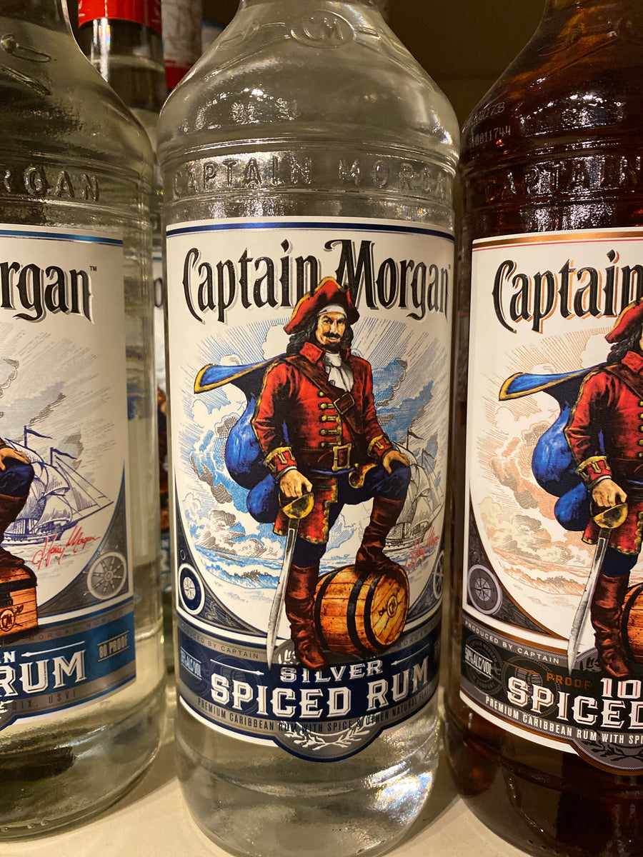 Captain Morgan Silver Rum, 750 ml