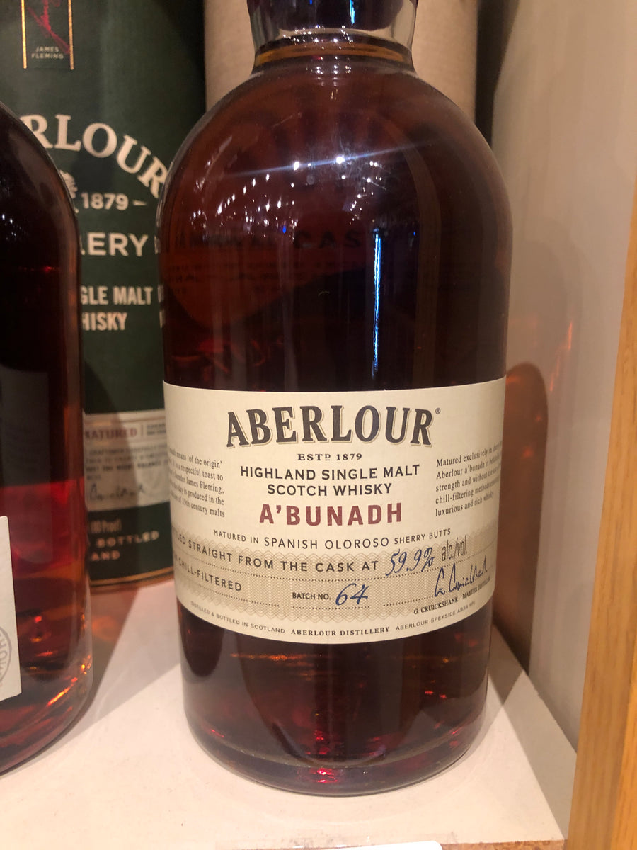 Aberlour A'bunadh Scotch, 750 ml