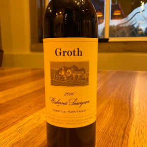 Groth Vineyards, Cabernet Sauvignon, 2016, Oakville, Napa Valley, California