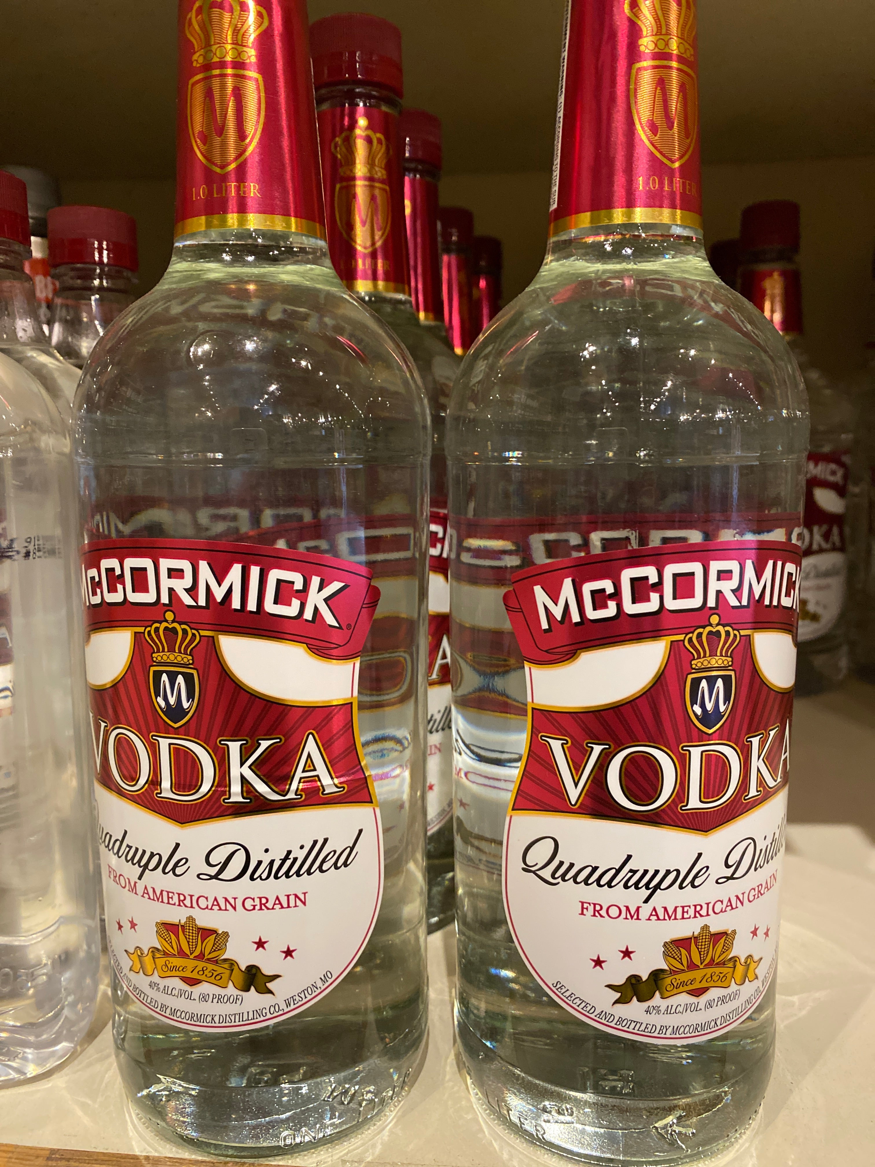 McCormick Vodka, 1 L – O'Brien's Liquor & Wine