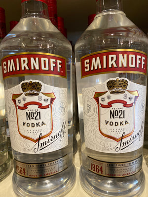 Smirnoff Vodka,  1.75 L Plastic