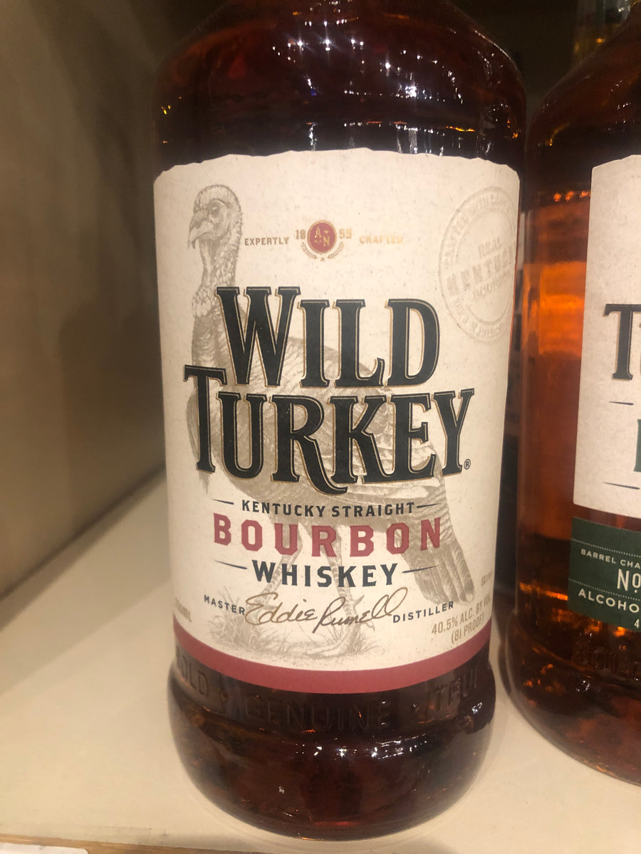 Wild Turkey 81pf Bourbon, 750 ml