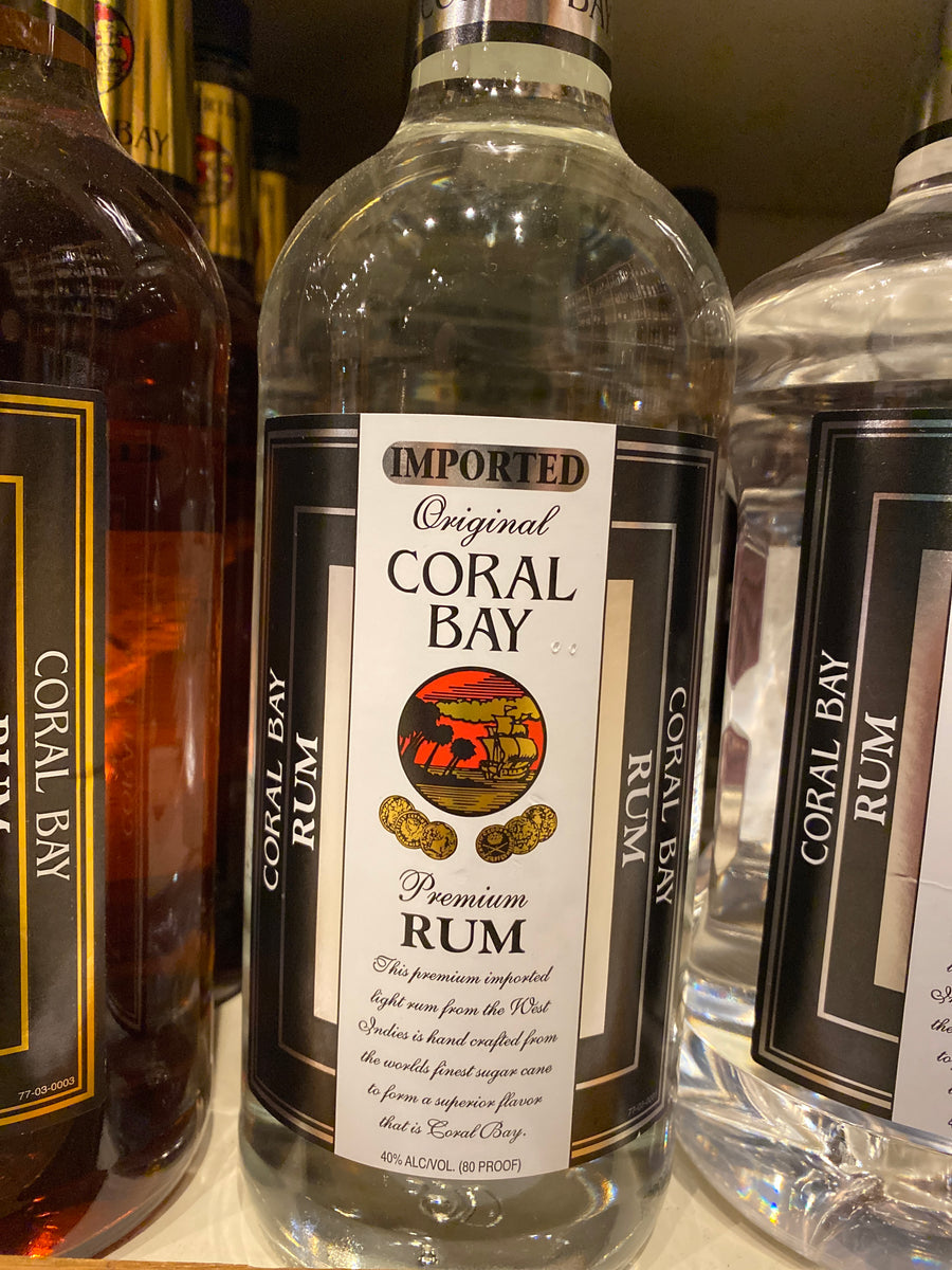Coral Bay Light Rum, 1 L
