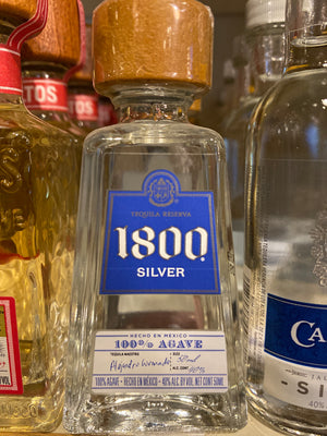 1800 Silver Tequila, 50 ml