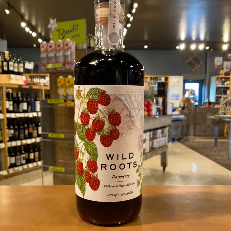 Wild Roots, Raspberry, Vodka, 750mL