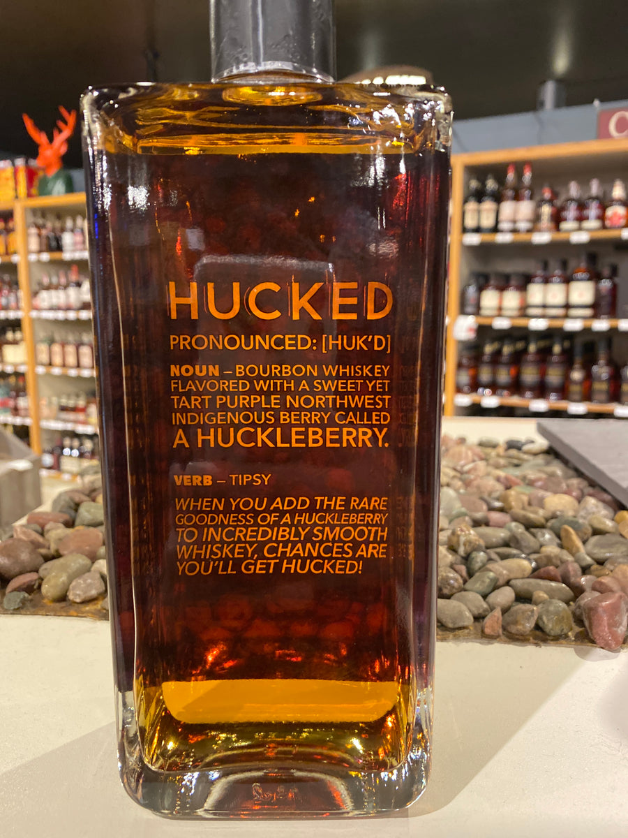 Lolo Creek Distillery, Hucked, Huckleberry Bourbon Whiskey
