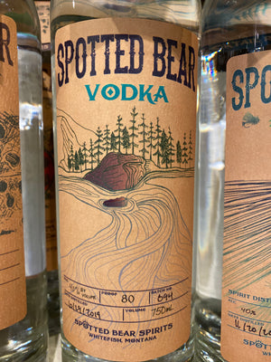 Spotted Bear Vodka, 750 ml