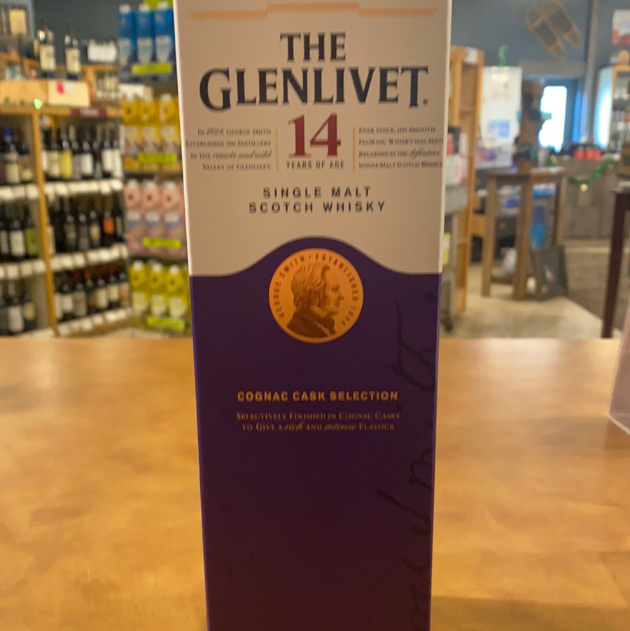 Glenlivet 14 years, Cognac Cask Selection, 750ml