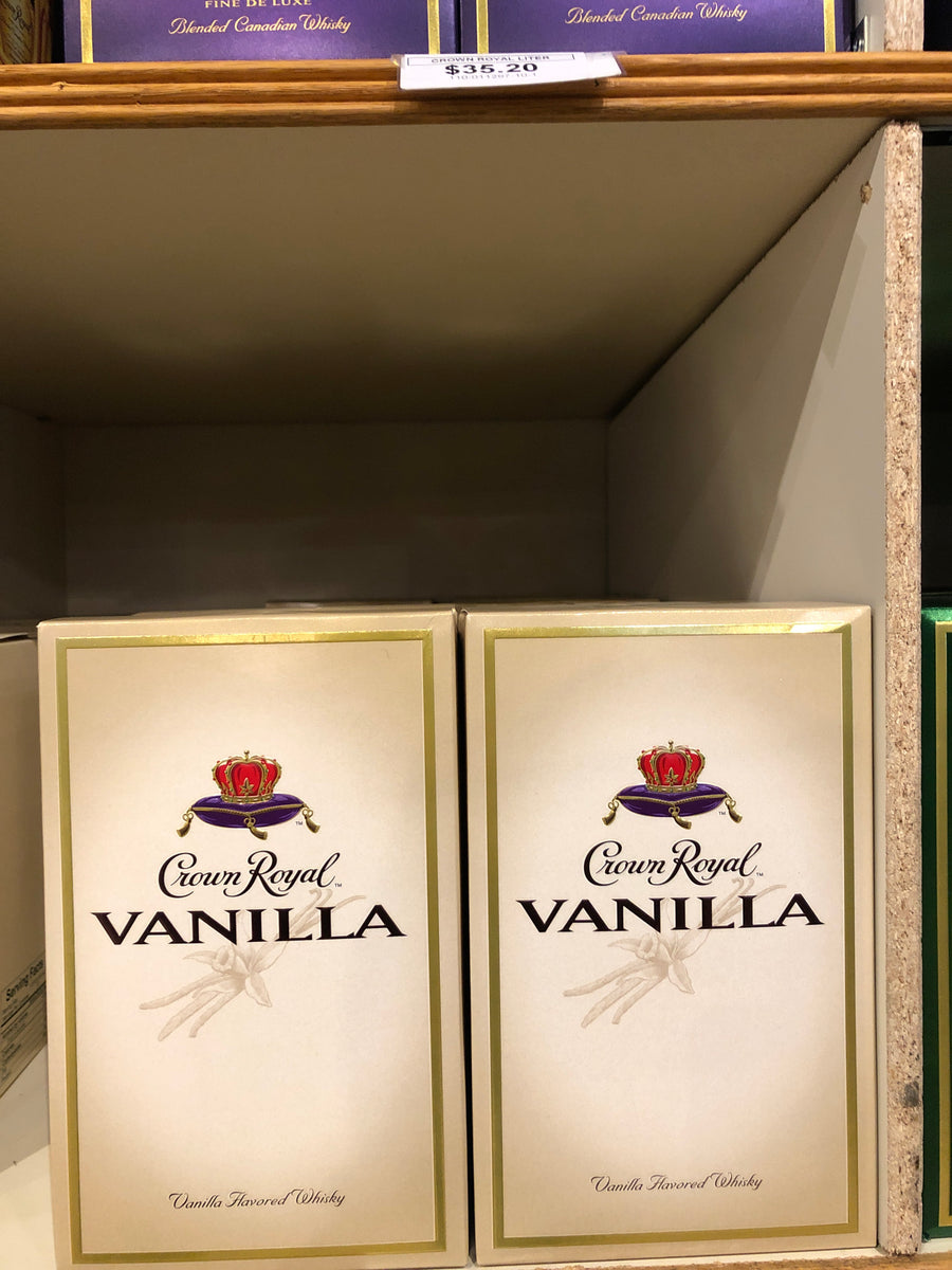 Crown Royal Vanilla, Canadian Whisky, 1 L