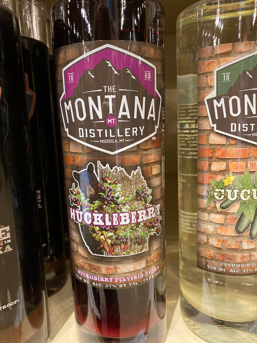 Montana Distillery Huckleberry Vodka, 750 ml