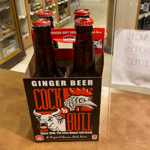 Cock N Bull, Ginger Beer, 4 pack, 12oz bottles
