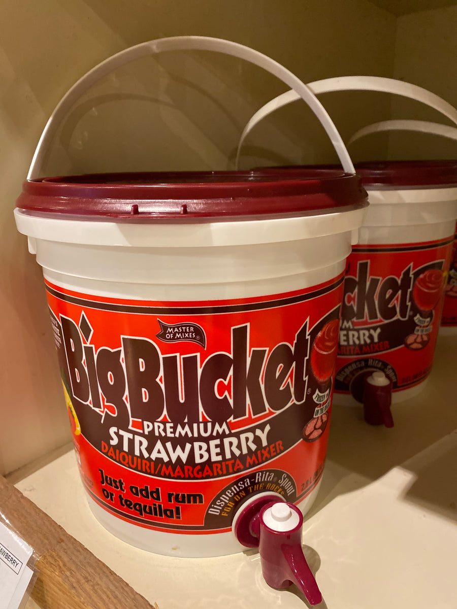 Big Bucket, Premium Strawberry Margarita/Daiquiri Mix, 2.8L