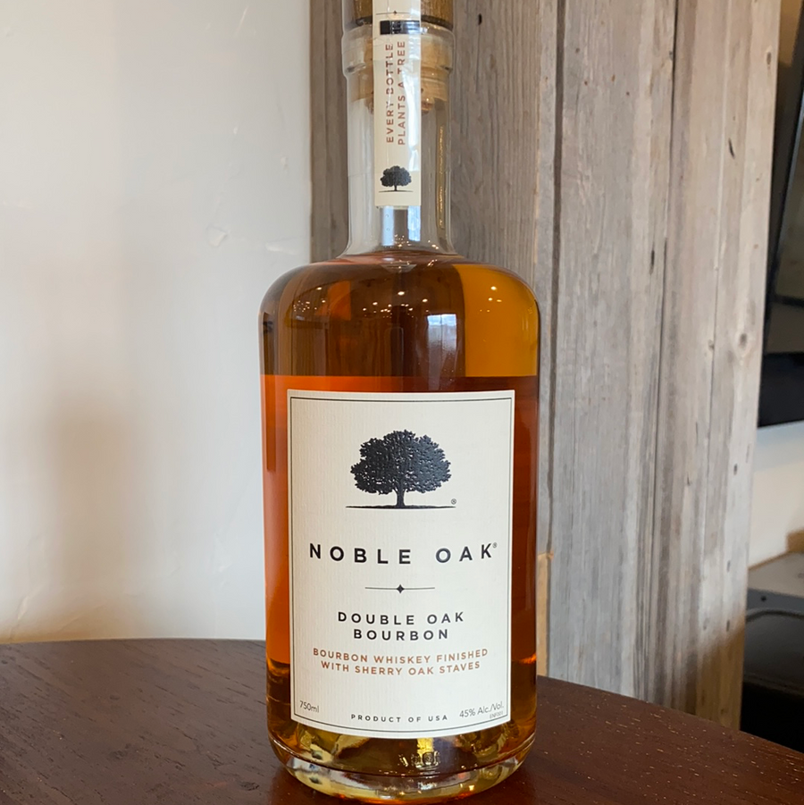 Noble Oak, Double Oak, Bourbon, Whiskey, 750ml