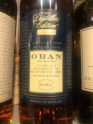 Oban Distillers Edition Scotch, 750 ml