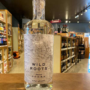 Wild Roots, Vodka, Unflavored, 750mL