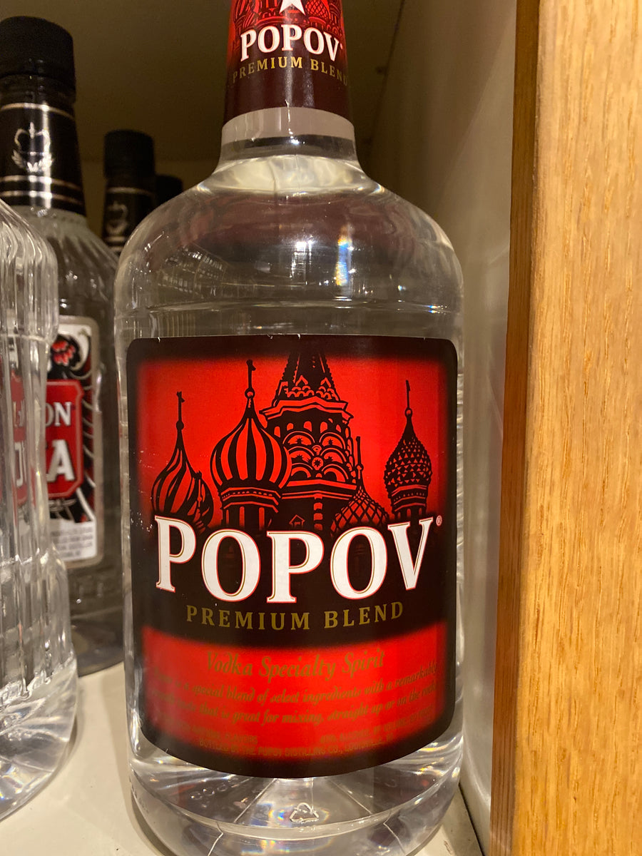 Popov Vodka, 1.75 L