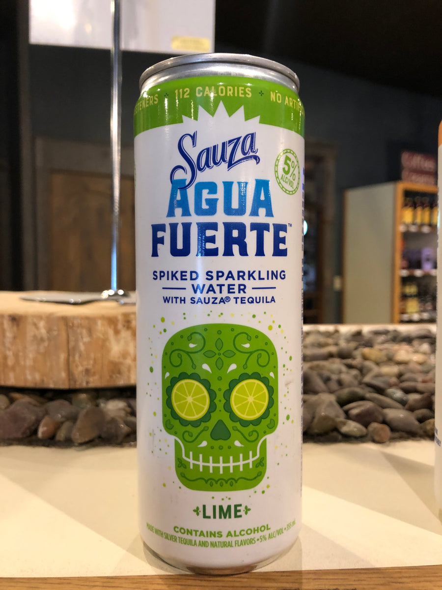 Sauza, Spiked Sparkling Water & Tequila, Lime, RTD, 355 ml Can