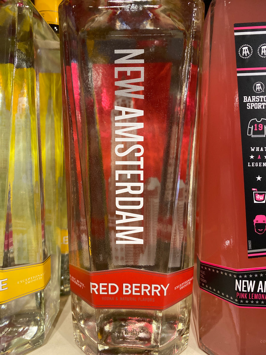 New Amsterdam Red Berry Vodka, 750 ml