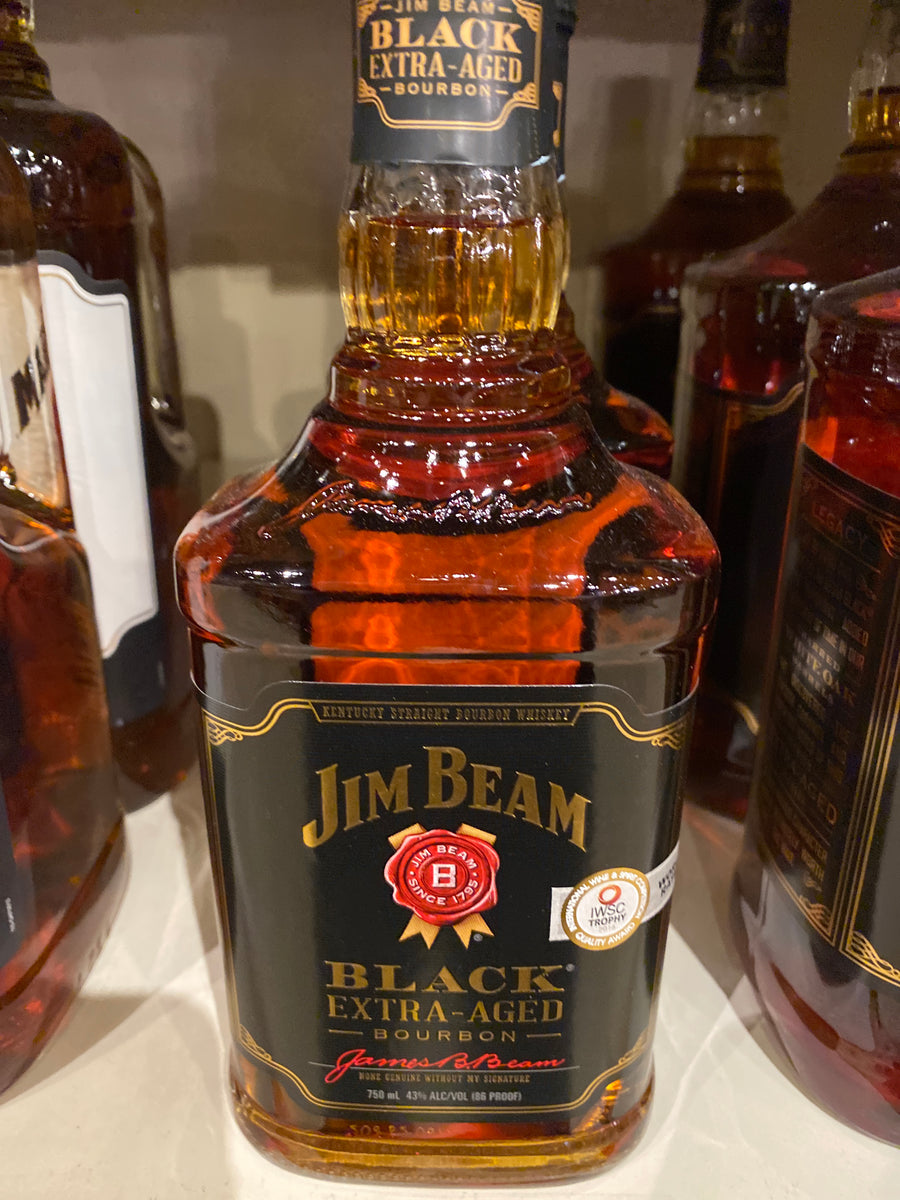 Jim Beam Black Label Bourbon, 750 ml