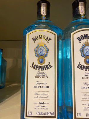 Bombay Sapphire English Dry Gin, 1.75 L